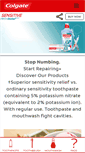 Mobile Screenshot of colgatesensitiveprorelief.ca